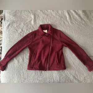 Old Navy Maroon Zip-Up Hoodie